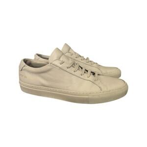 Woman by Common Projects Leather Achilles Trainers Sneakers Size 39